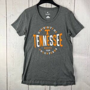 Tennessee Volunteers NCAA Medium Fanatics Casual T-Shirt Gray New‎ Women